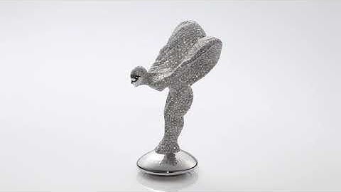 The Full Pavé Spirit of Ecstasy of Rolls Royce