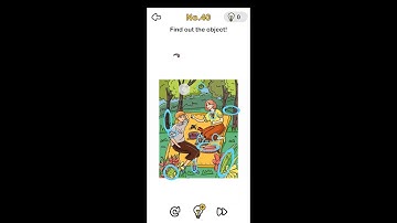 Find out the object Brain Out Level 40