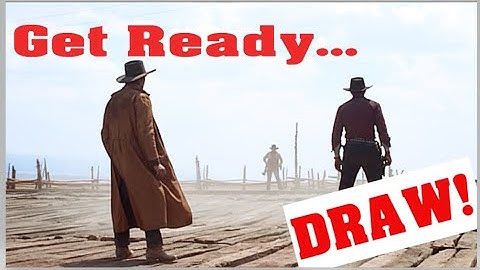 FANTASY SPORT: Spaghetti Western Fast Draw Competition