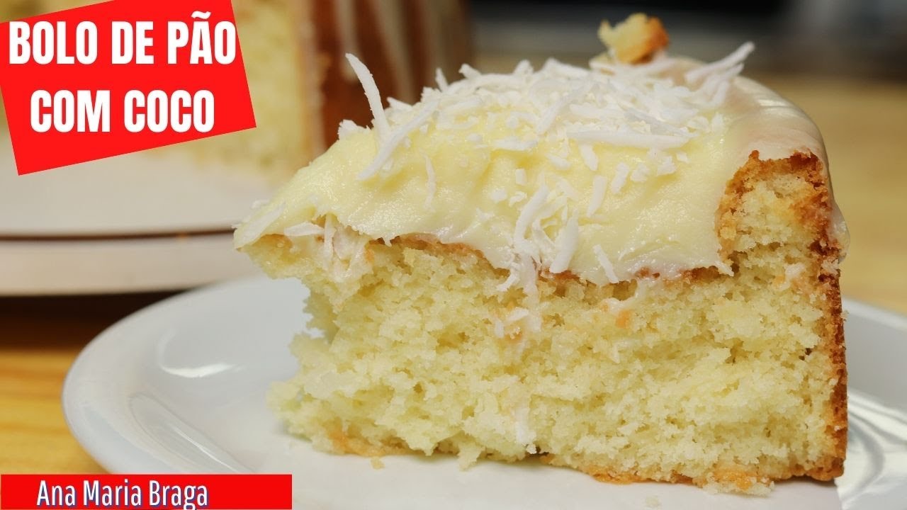 Receita de bolo simples no liquidificador • Ana Maria Braga