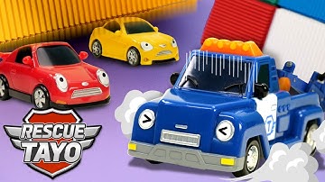 Super Car Khan! Tow Truck Reki! Boom Boom! Container Chaos! | Rescue Tayo Story | Tayo Rescue Team