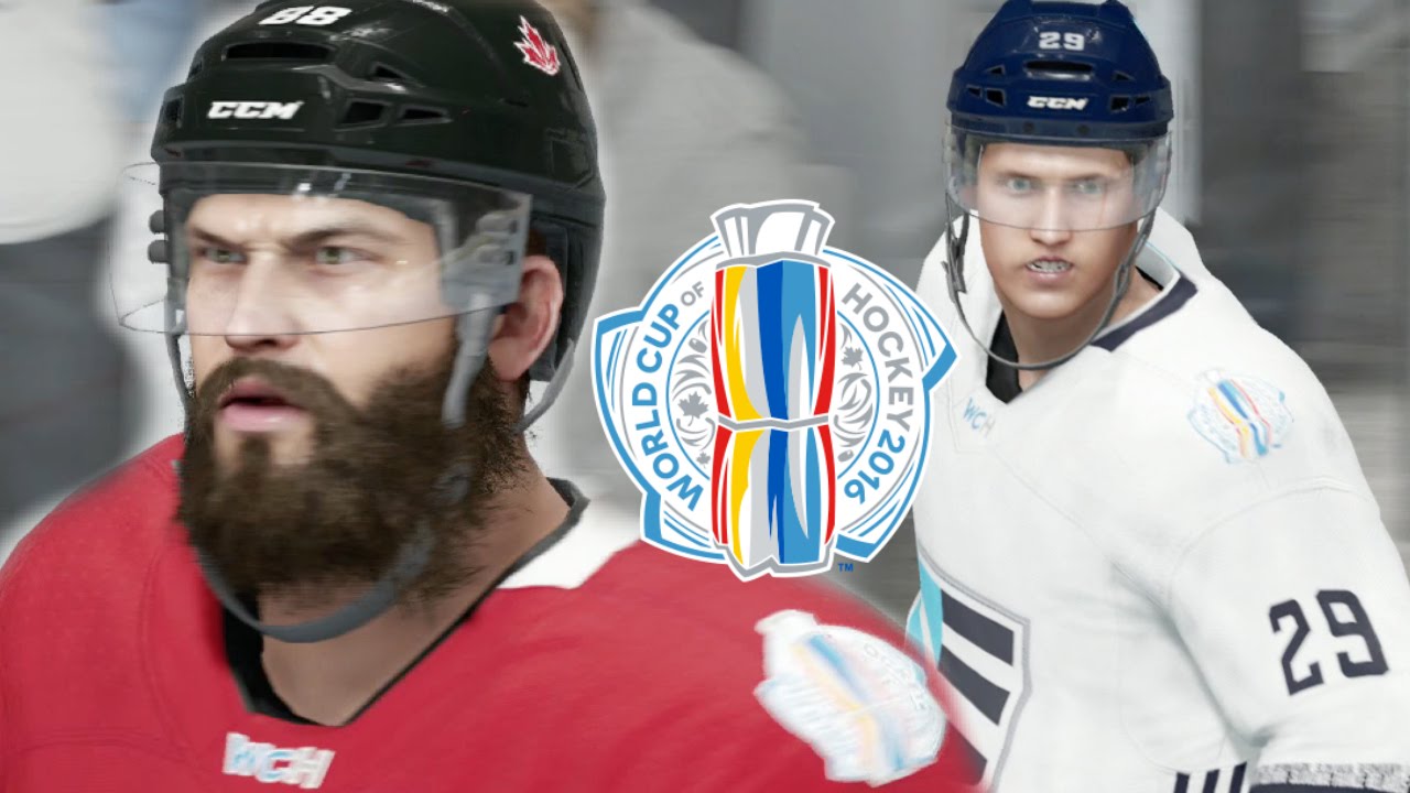 CANADA vs TEAM EUROPE - World Cup Of Hockey Simulation (NHL 17) 