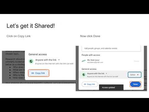 Guide to Using Google Docs for Blackboard Assignments   Student Video
