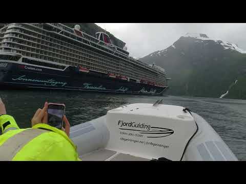 Geiranger - Mein Schiff 1 - Aida Perla - RIB Boot 12.06.2022