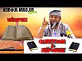 Abdoul madjid avec un aptres chrtiens qs question rponse dans la bible rappel abdoul madjid