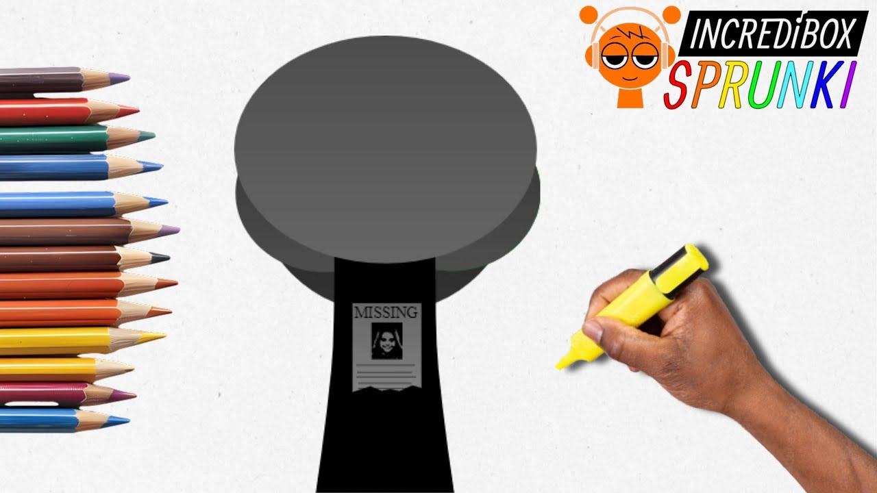 How to Draw Sprunki Mr. Tree Horror - INCREDIBOX Sprunki | Step-by-Step ...