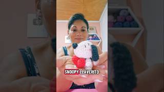 Snoopy llaverito tutorial en mi canal Jennita Friki #crochet #amigurumi #snoopy