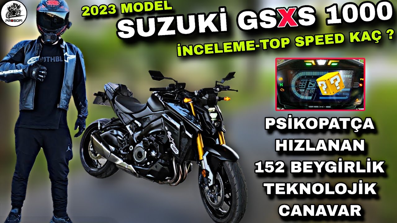 KAFAYI YEDİRTİR !.. SUZUKİ GSXS 1000 İNCELEME & TOP SPEED KAÇ
