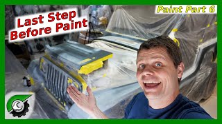 Tape and Prep: Jeep Paint Part 6