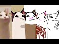 pop cat but every pop it gets worse