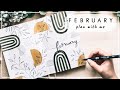 PLAN WITH ME | FEBRUARY 2021 Bullet Journal Setup