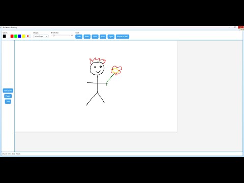 ProSketch - A Simple JavaFX Drawing Application