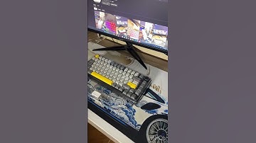 Ajazz AK820 Gray and Yellow #ajazz