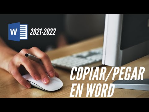 Video: ¿Qué hace pegar en Microsoft Word?