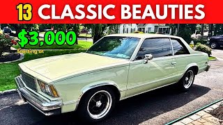 13 Stunning Classic Cars Starting at Just $3,000!