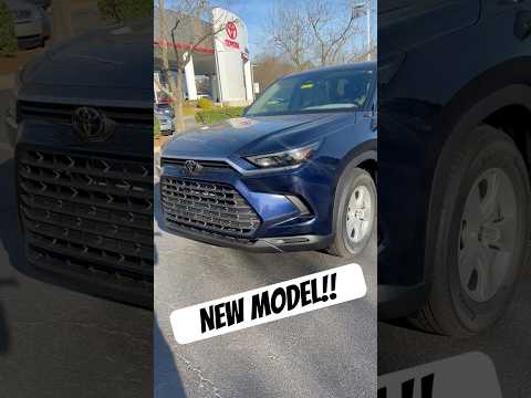 All New 2025 Model On The Grand Highlander LE Model Shown With Blueprint Exterior 