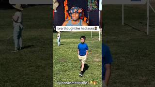 Bro Thought He Had Aura