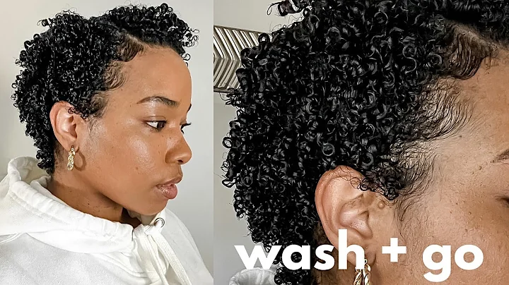 SUPER DEFINED Wash N Go on SHORT Curly HAIR!