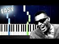 Ray Charles - Hit the Road Jack - EASY Piano Tutorial by PlutaX