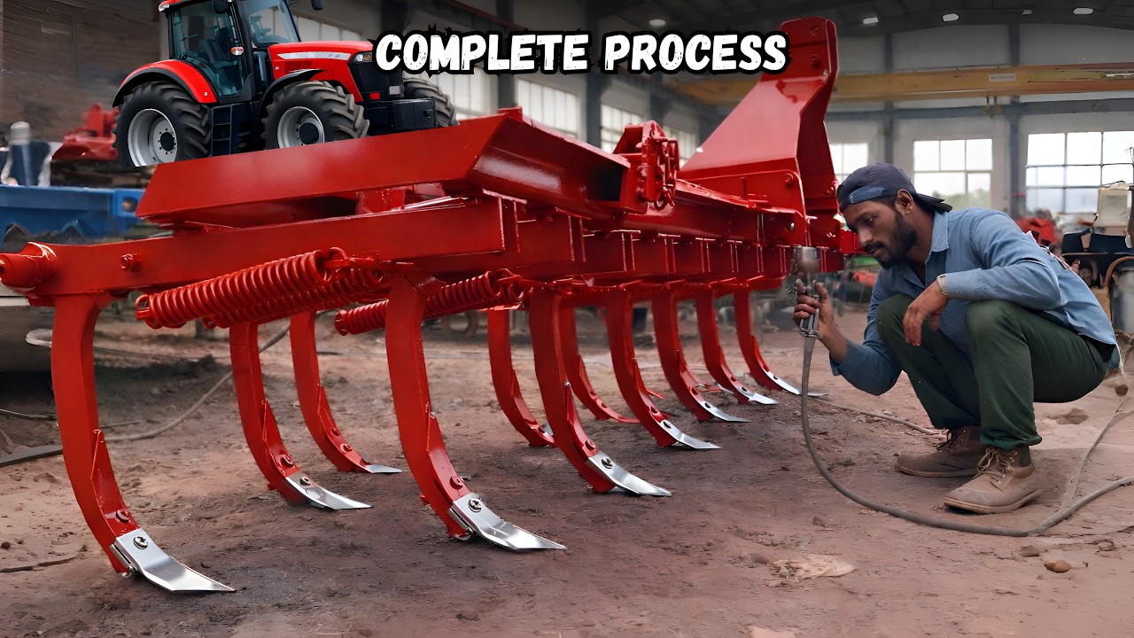 Raw Metal to Shiny Farm Machinery | The Ultimate Cultivator Build