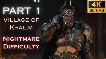 DOOM THE DARK AGES Gameplay Walkthrough Part 1 [4K/60FPS ULTRA PC] - No Commentary (Nightmare)