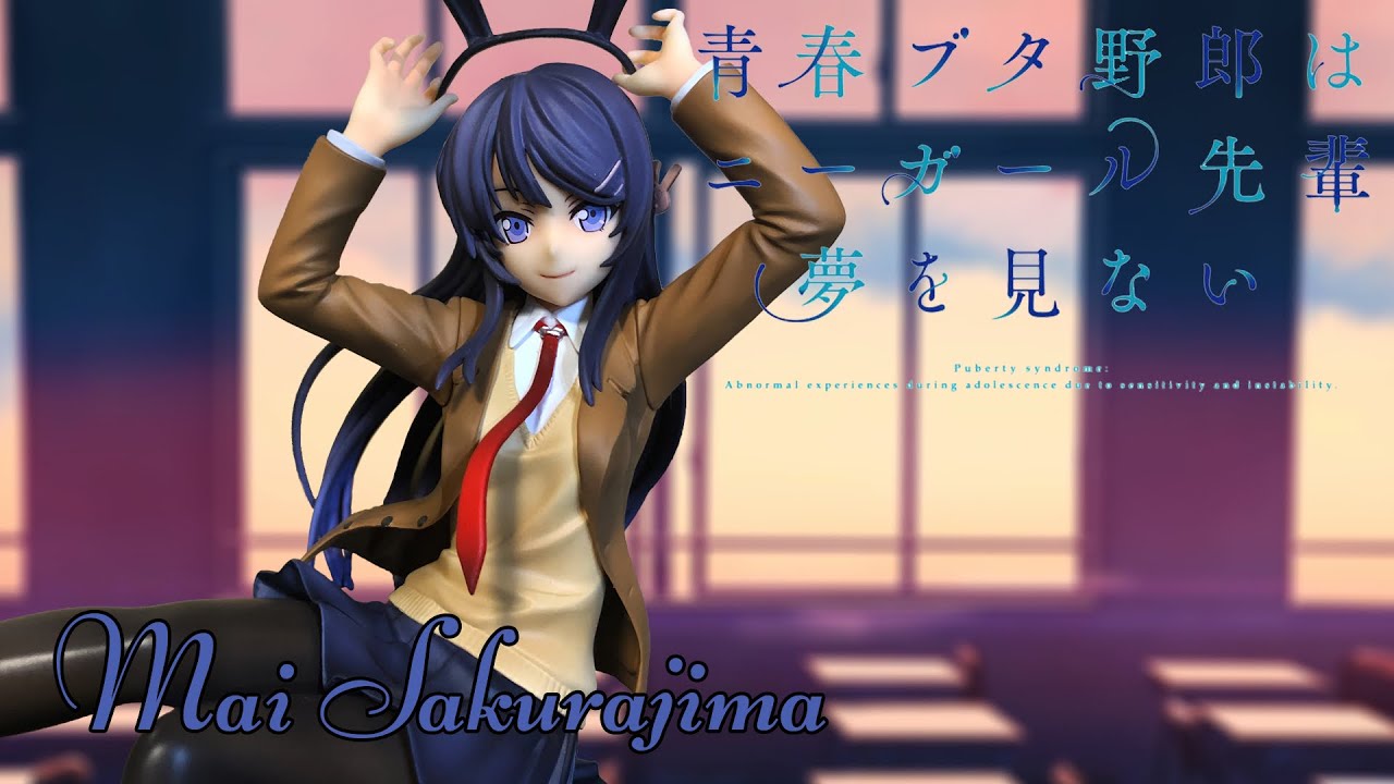 Captivating Anime Figure Unboxing - [Rascal Does Not Dream of a Bunny Girl  Senpai]: Mai Sakurajima - YouTube