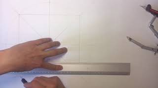 :    (   ) . Draw a ibonacci spiral ( Sacred geometry )