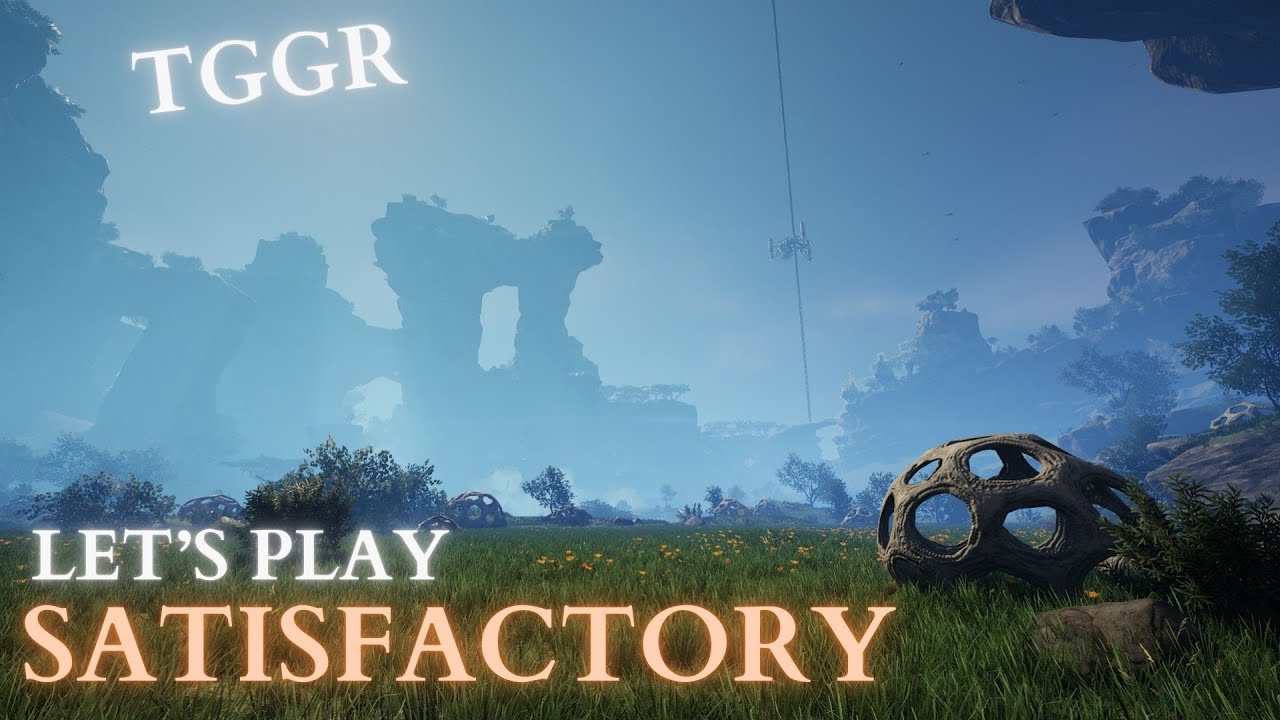 GETTING JUMPSCARED, HELP AAA | Satisfactory Let's Play #11