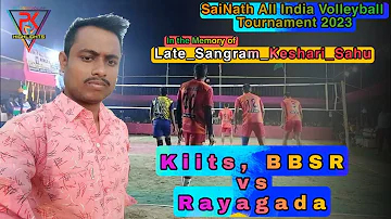 Raygada vs KIITS😱#Late_Sangram_Keshari_Sahu #ALL_INDIA_VOLLEY_TOURNAMENT_2023 #pkhighlights #Naikudi