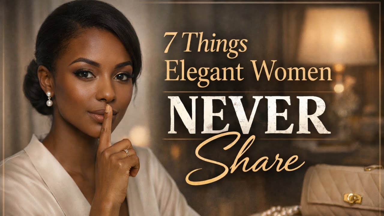 7 Things Elegant Women Never Share (This Is Why They’re Respected)