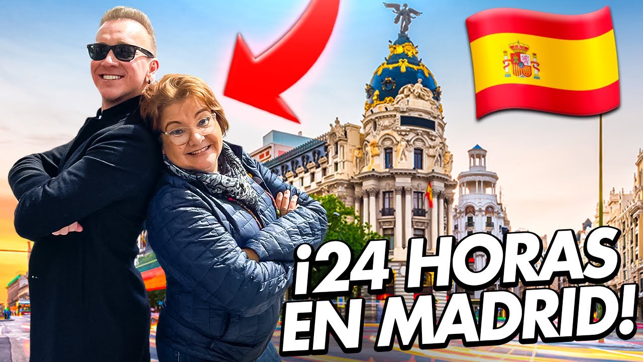 MI MAMA HACE MI VIDEO DE YOUTUBE, EN MADRID ❤️🇪🇸 Oscar Alejandro