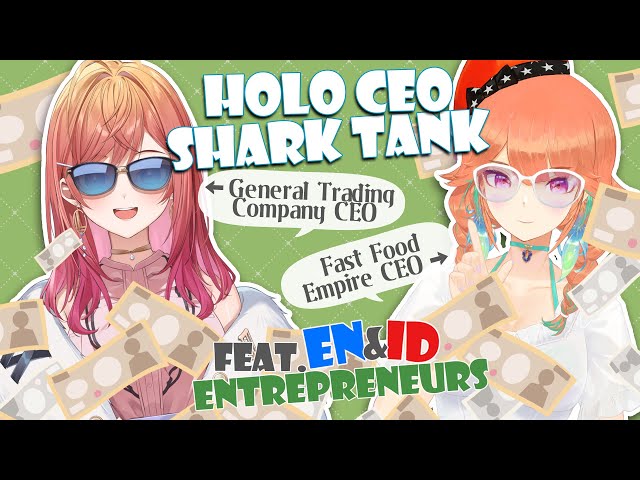 【HOLO SHARK TANK】2 CEOs want to invest in YOU! #kfp #キアライブのサムネイル