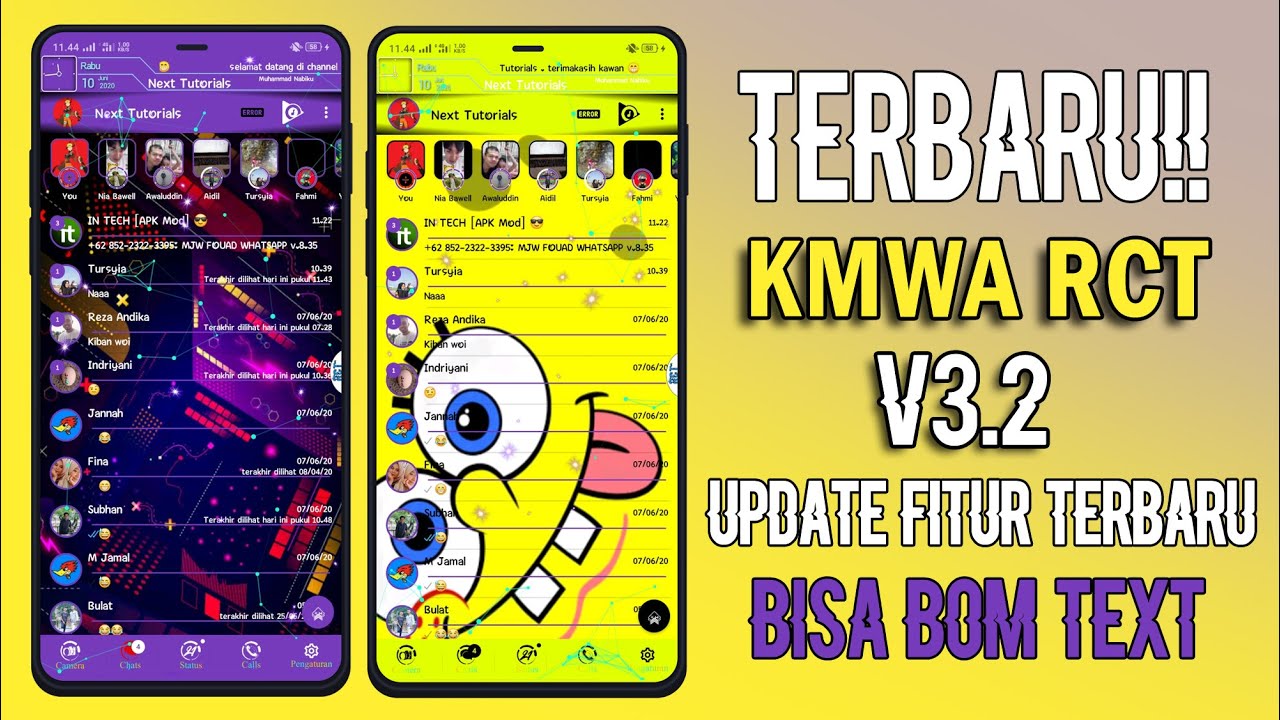 KM WhatsApp RCT v3.2 - Update Fitur Terbaru 2020