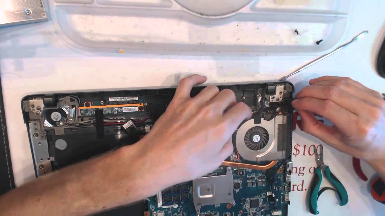 how to fix sony vgn-nw240f pcg-7184l broken jack socket input laptop port vaio