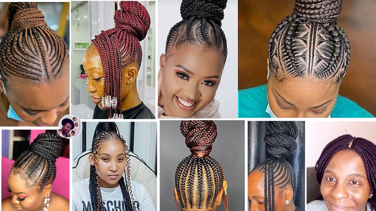 Latest and Unique Carrot Braids Hairstyles For Black Women 💕 - YouTube