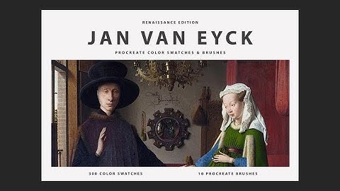 Testing Jan Van Eyck’s Procreate Brushes & Color Swatches by Digi Life