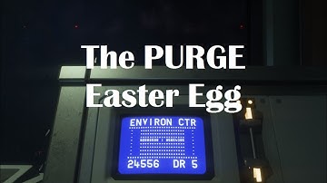 Alien Isolation Special - The PURGE Easter Egg
