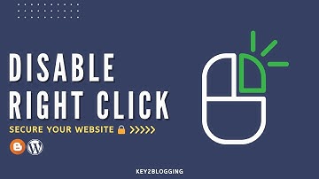 Rechtsklik uitschakelen op website | Blogger & WordPress | Geen JS vereist