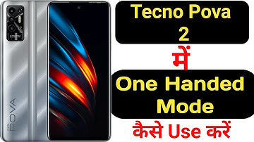 How to enable one handed mode in Tecno Pova 2 || Tecno Pova 2 me one handed mode kaise enable kare |