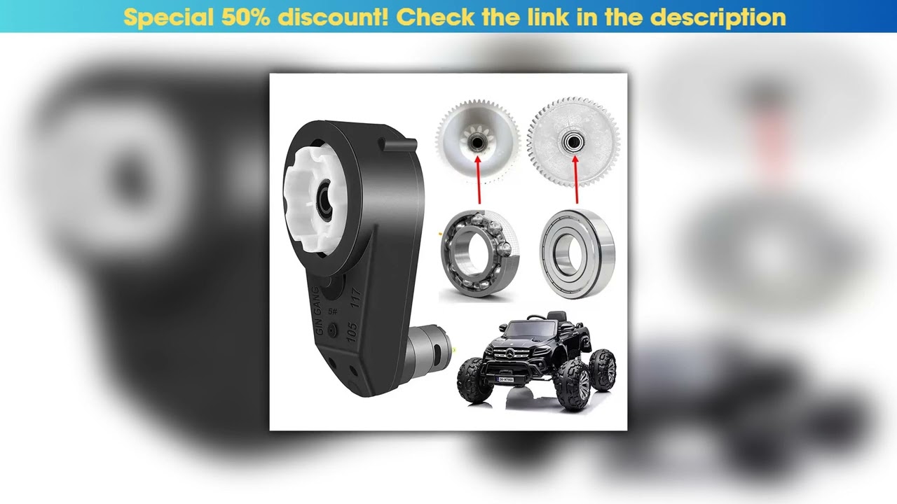 Slide 6V 12V 24V RS550 RS570 RS555 High Speed High Power Children Electric Ride on Car Motor Gearbo