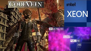 Windows 11 4k Gaming: Code Vein (Highest  Preset on GTX1080ti 11gb)
