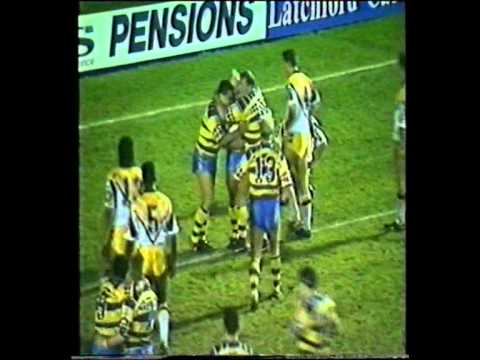 Warrington Rugby League 91-92 season tries Part 1....