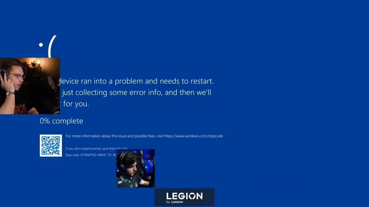 A Blue screen at the biggest CS:GO event of the year - YouTube