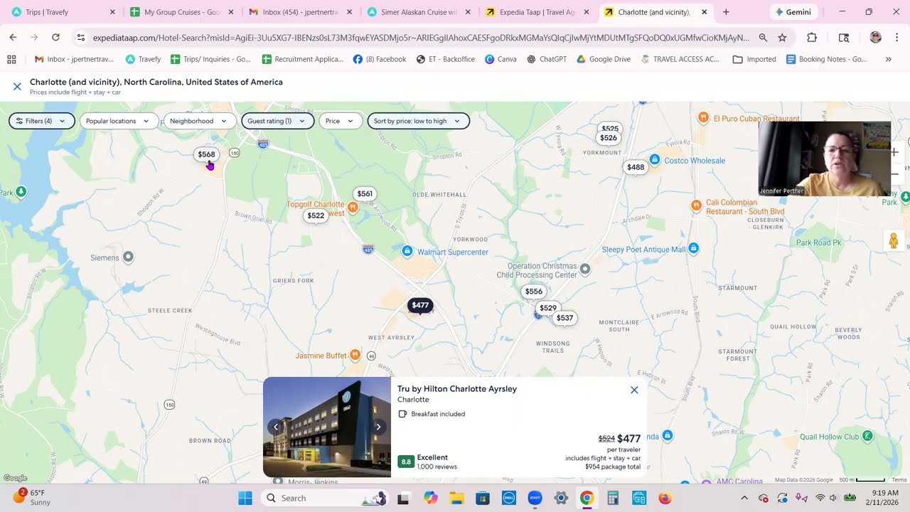 TA Booking Land trips with Expedia TAAP, VAX, and RoomRes