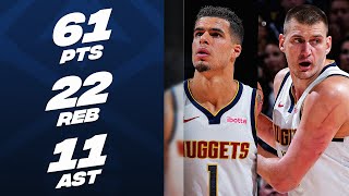 Michael Porter Jr. (31 PTS) & Nikola Jokic (30 PTS) BALL OUT In Denver! 🔥 | March 21, 2024