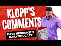 Dissecting klopps comments  daily red podcast  liverpool fc podcasts from anfield index