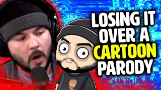 Tim Pool furious at Matt Walsh cartoon (Tim Pool cartoon enacts revenge!)