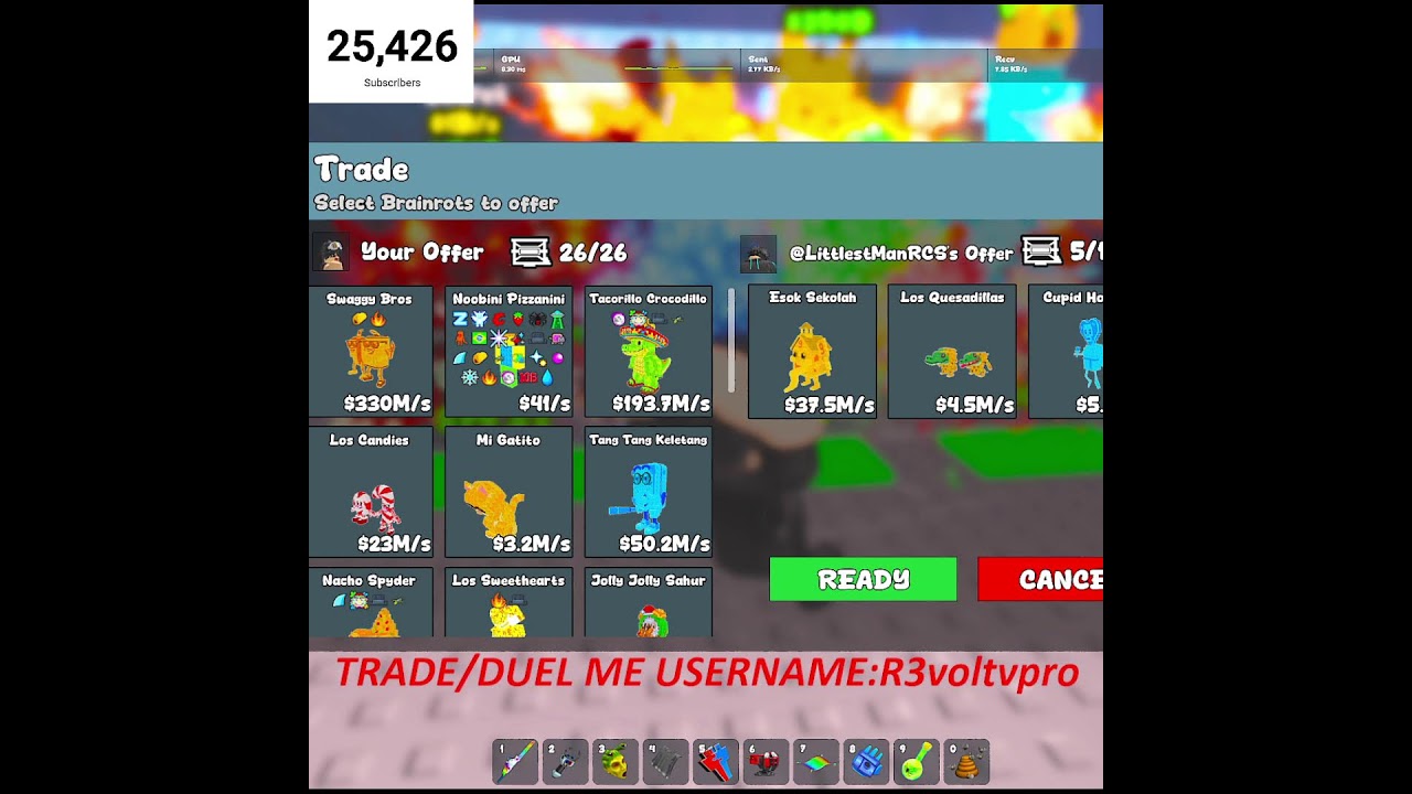 Steal a Brainrot Trading & Duel in Roblox | R3-VOLT