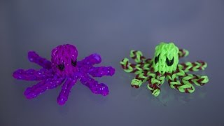 Rainbow Loom 3D - Octopus Deutsch