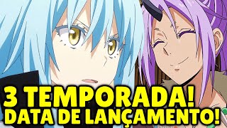 Novos filmes na Crunchyroll, 3ª Temporada de Slime e mais!